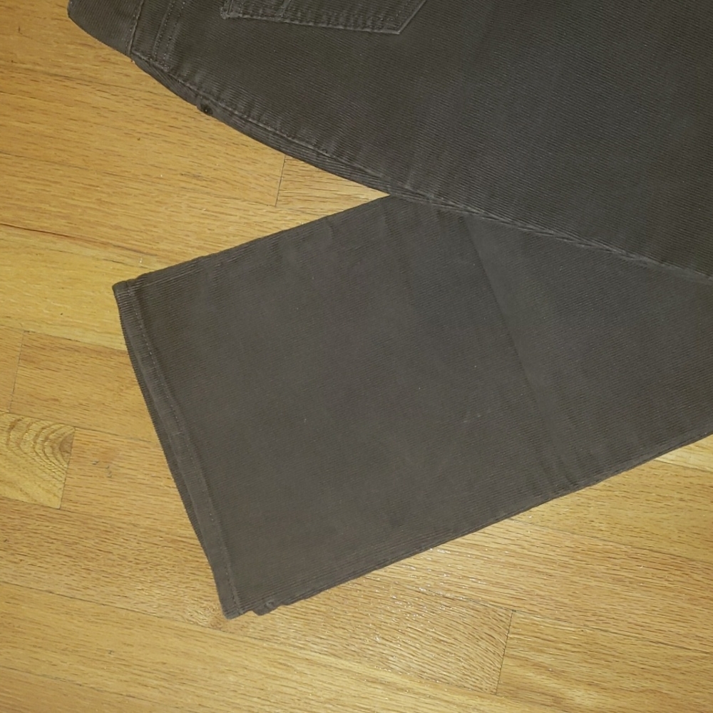 Vtg Gap Curvy Flare Brown Corduroy Pants - Picture 3 of 5